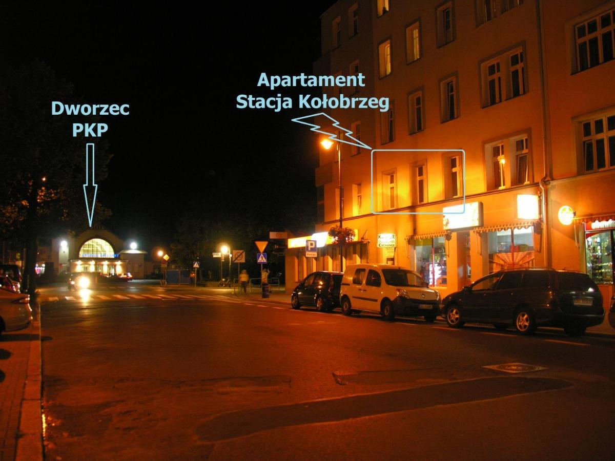 Apartament Dworcowa 100 M Do Pkp Kolobrzeg Exterior photo